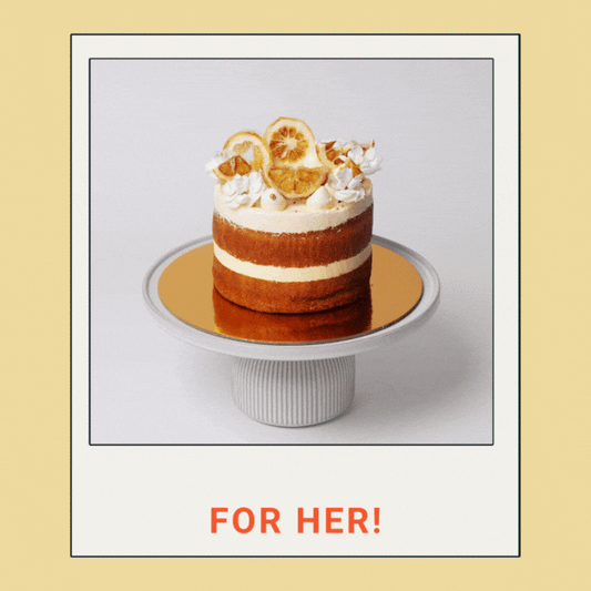 FOR HER #9 - LEMON & ELDERFLOWER CAKE