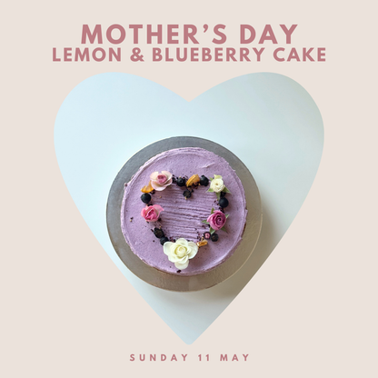 [SUNDAY 11 MAY] NOT-TOO-SWEET CAKE FOR MOTHER