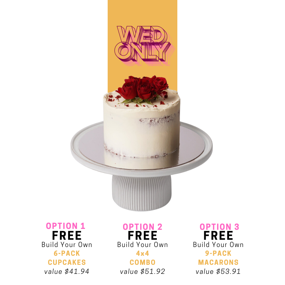 [ONLY ON WED] RED VELVET CAKE