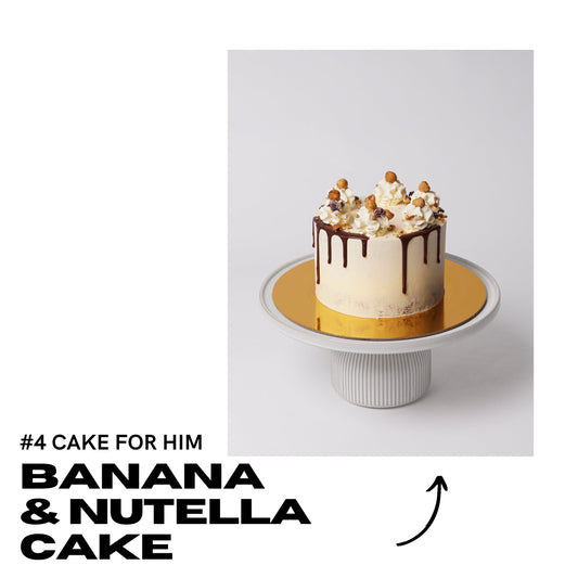 FOR HIM #4 - BANANA & NUTELLA CAKE