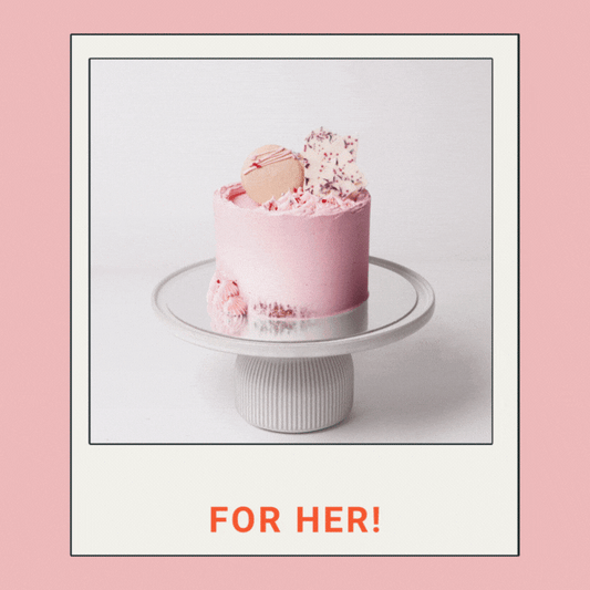 FOR HER #6 - VANILLA & RASPBERRY CAKE