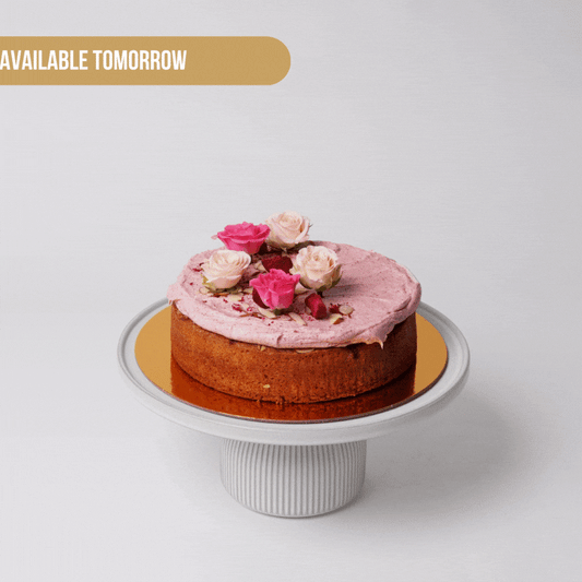 TOMORROW - Plum & Almond (GF) Cake