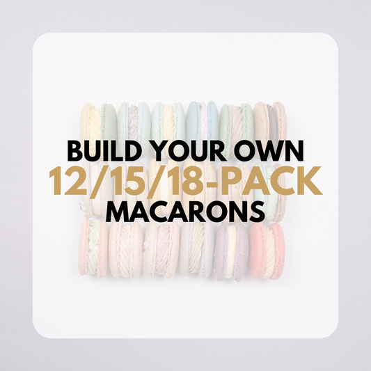 [NEXT DAY] BUILD YOUR OWN 12/15/18-PACK MACARONS