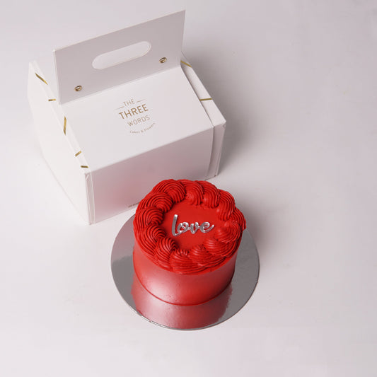 MINIMAL CAKE - Vivid Red /In-2-Days/