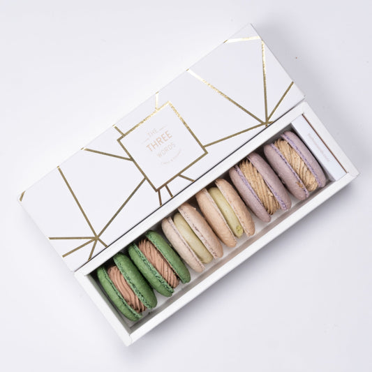 TOMORROW - Coffee & Tea Flavours Macarons Set