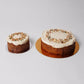 CARROT CAKES GF 5" AND 8" TOGETHER FRONT