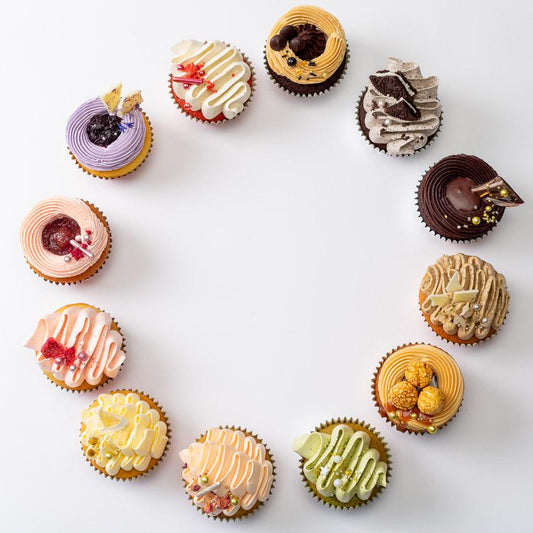 TOMORROW - Assorted Flavours Cupcakes Set