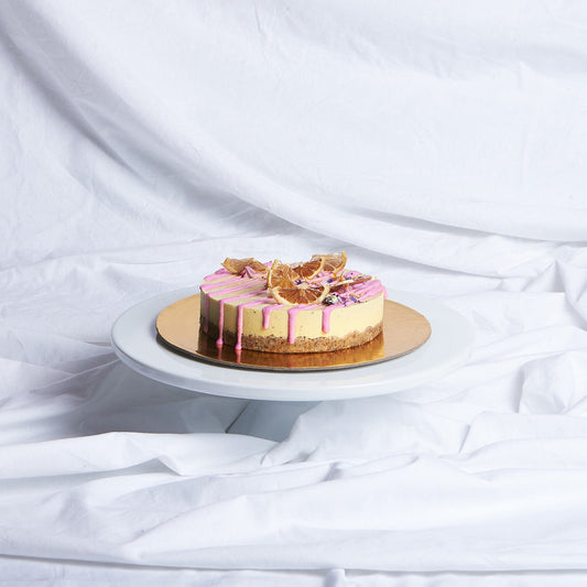 VEGAN LEMON CHIA SEEDS RAW CAKE /in 2 days/