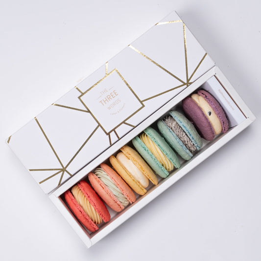 TOMORROW - Rainbow Colours Macarons Set