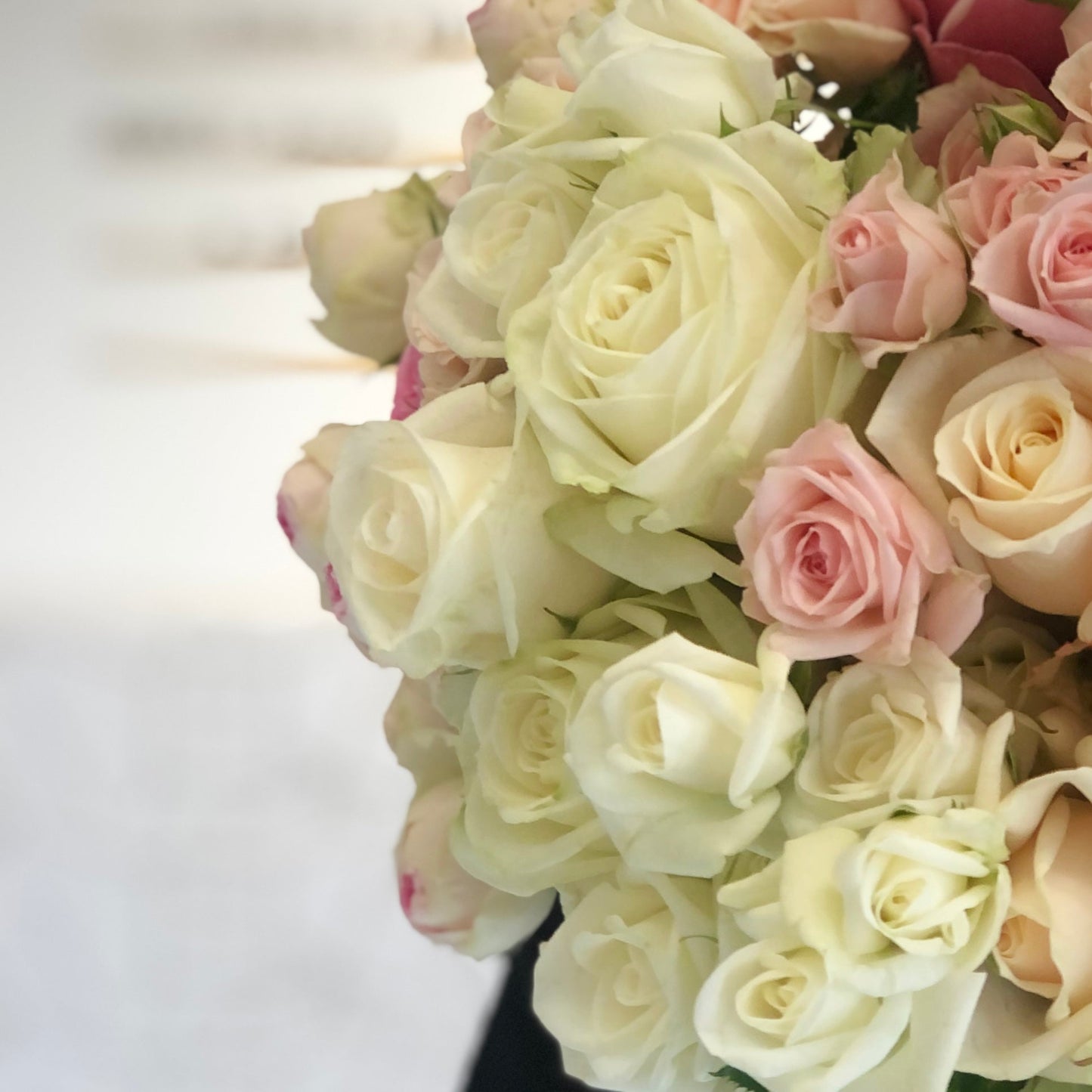 ROSES 'Natural & Champagne Colours'